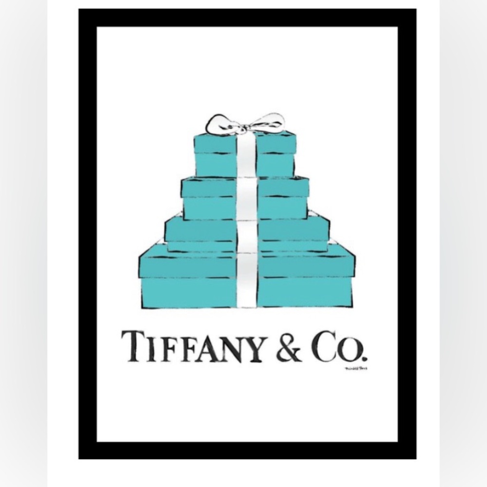 Tiffany Gift Boxes 36x24 Print Drawings.